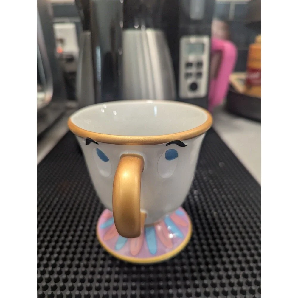 Disney Parks Beauty And The Beast Chip‎ The Tea Cup Ceramic Coffee Cup Mug
